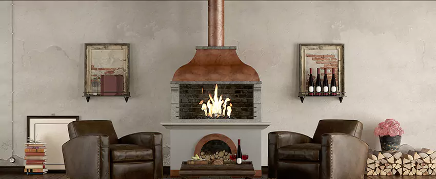Thelin Hearth Products Providence Pellet Insert Fireplace Installation in Athens, AL