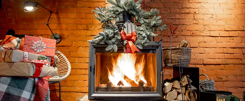 Travis Industries Linear Gas Fireplace Installation in Athens, Alabama