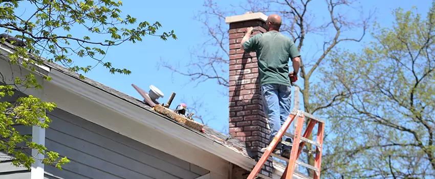 Vinyl and PVC Chimney Flashing Installation in Athens, AL