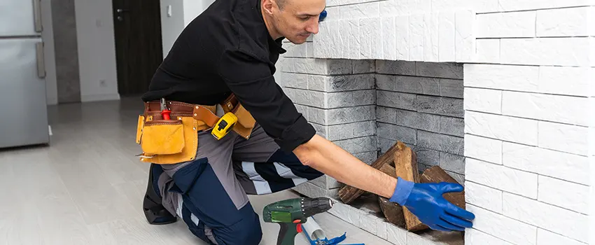 Fireplace Damaged Damper Frame Repair Services in Athens, Alabama